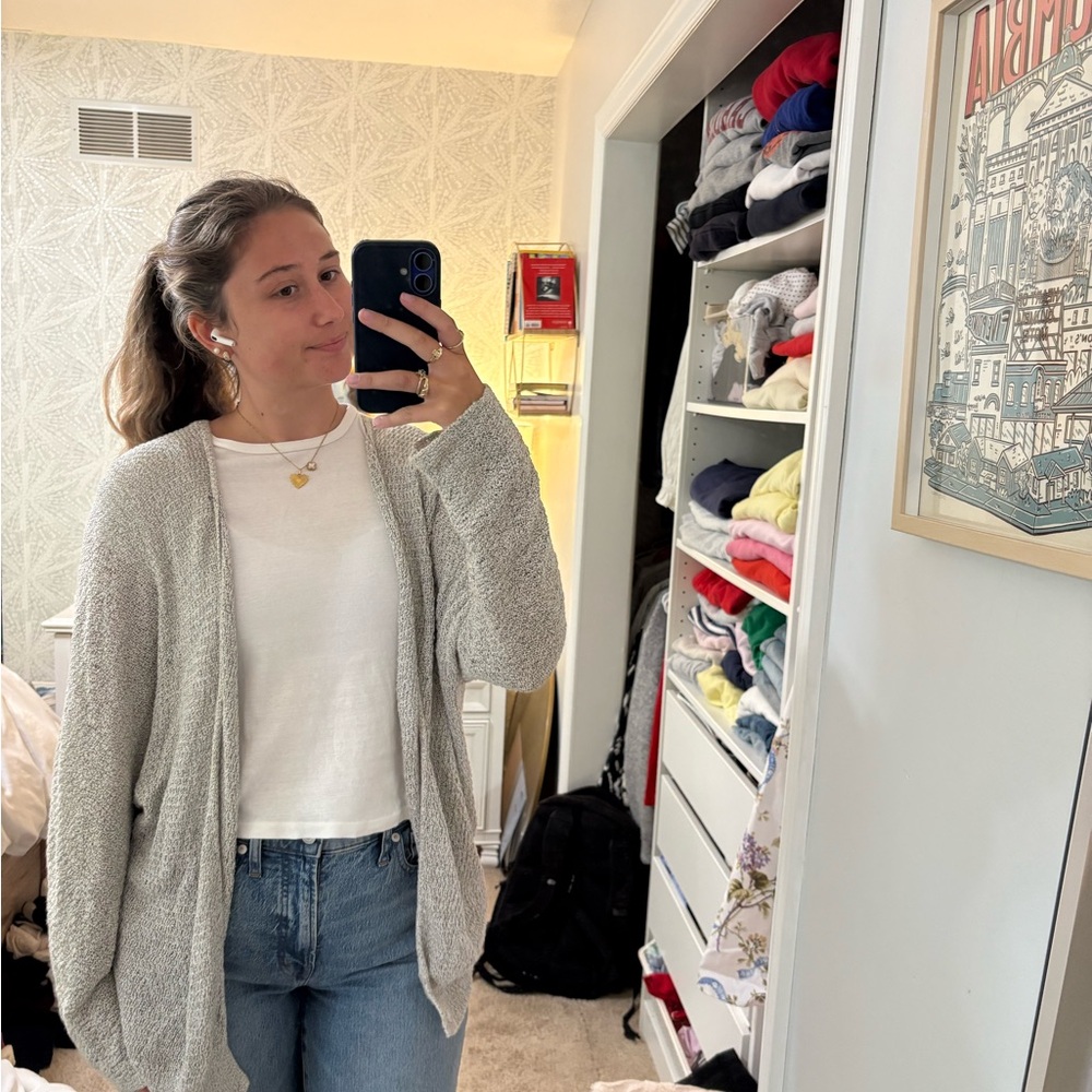 BDG Gray Cardigan Sweater